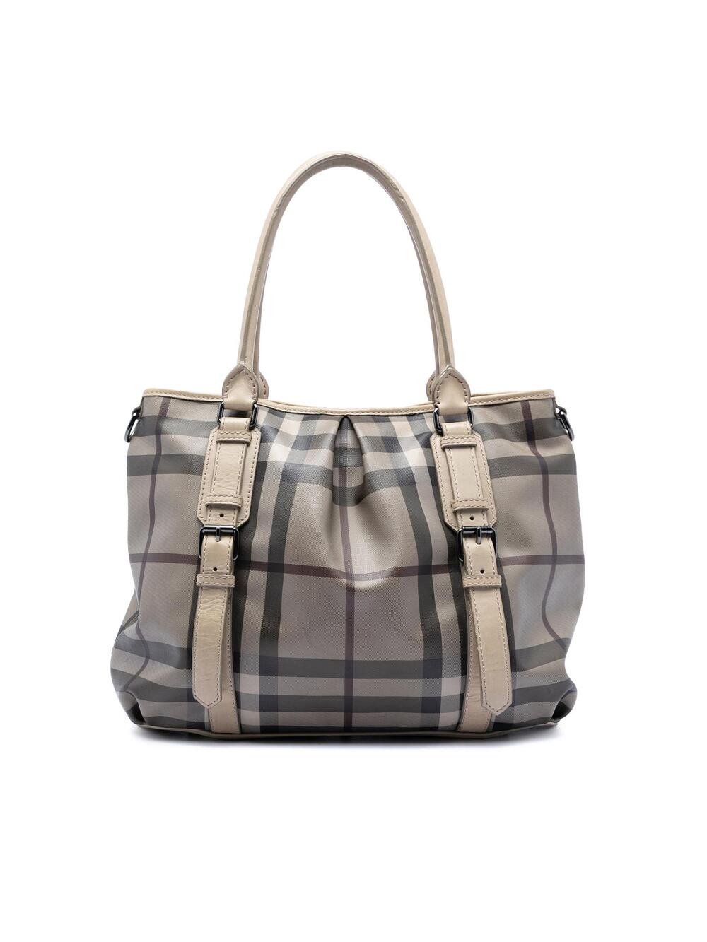 Burberry Smoke Check Coated Canvas #370769B32B